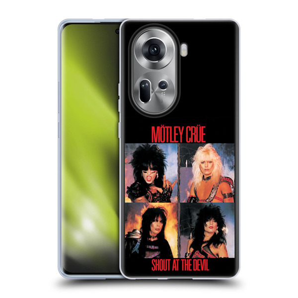 Motley Crue Albums Shout At The Devil Soft Gel Case for OPPO Reno11