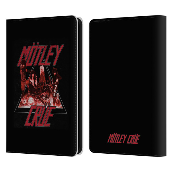 Motley Crue Key Art Too Fast Leather Book Wallet Case Cover For Amazon Kindle 11th Gen 6in 2022