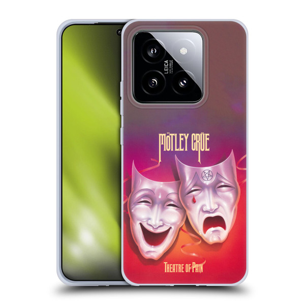 Motley Crue Albums Theater Of Pain Soft Gel Case for Xiaomi 14