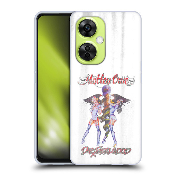 Motley Crue Key Art Dr. Feelgood Vintage Soft Gel Case for OnePlus Nord CE 3 Lite 5G