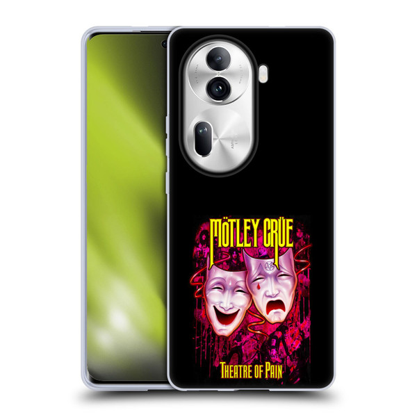 Motley Crue Key Art Theater Of Pain Soft Gel Case for OPPO Reno11 Pro