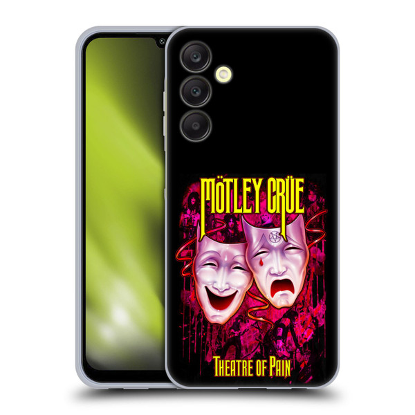 Motley Crue Key Art Theater Of Pain Soft Gel Case for Samsung Galaxy A25 5G