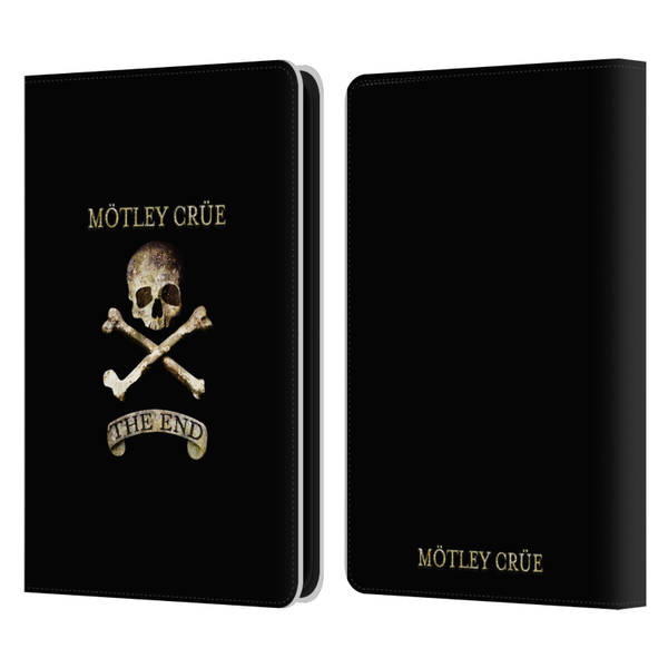 Motley Crue Logos The End Leather Book Wallet Case Cover For Amazon Kindle 11th Gen 6in 2022