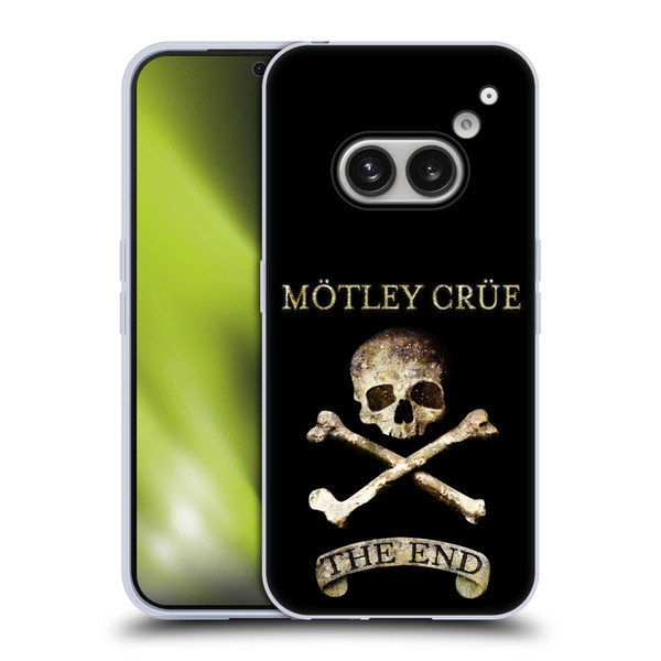 Motley Crue Logos The End Soft Gel Case for Nothing Phone (2a)