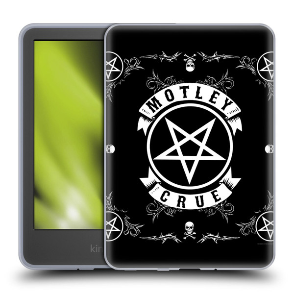 Motley Crue Logos Pentagram And Skull Soft Gel Case for Amazon Kindle 11th Gen 6in 2022