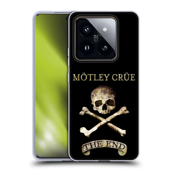 Motley Crue Logos The End Soft Gel Case for Xiaomi 14 Pro