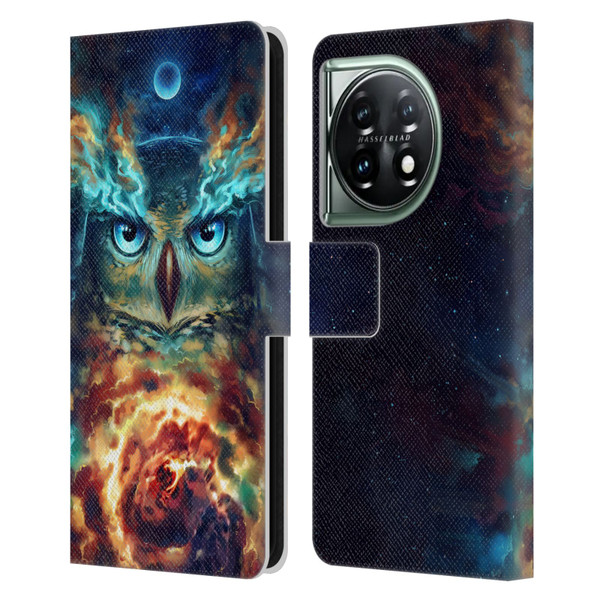 Jonas "JoJoesArt" Jödicke Wildlife 2 Aurowla Leather Book Wallet Case Cover For OnePlus 11 5G