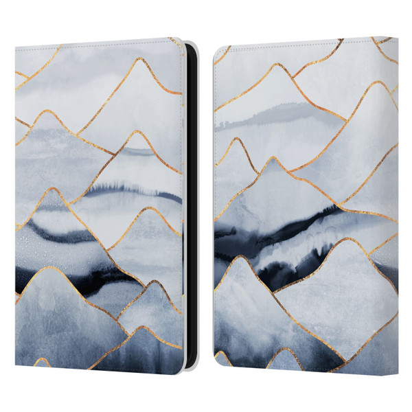 Elisabeth Fredriksson Sparkles Mountains Leather Book Wallet Case Cover For Amazon Kindle 11th Gen 6in 2022