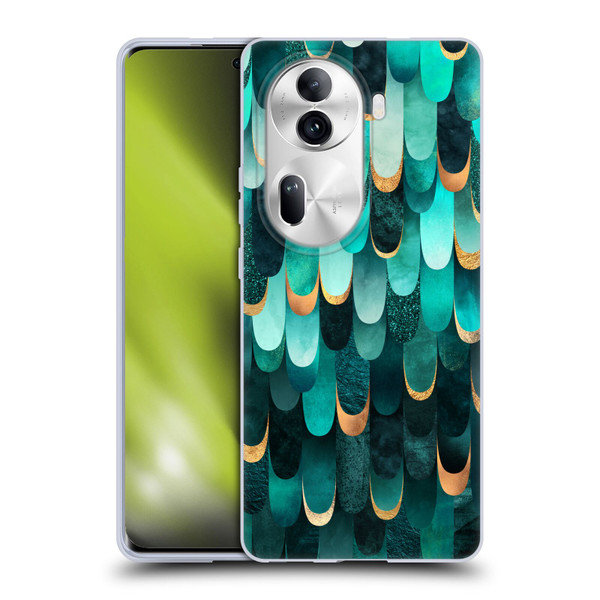 Elisabeth Fredriksson Sparkles Turquoise Soft Gel Case for OPPO Reno11 Pro