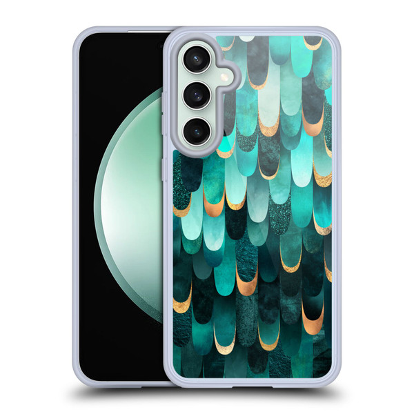 Elisabeth Fredriksson Sparkles Turquoise Soft Gel Case for Samsung Galaxy S23 FE 5G