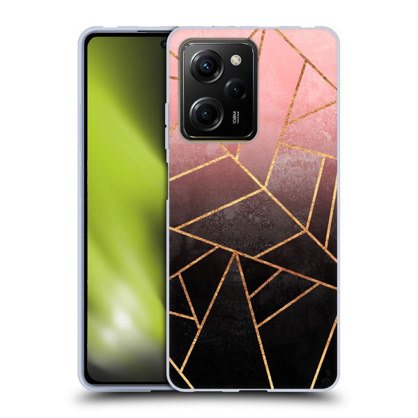 Elisabeth Fredriksson Sparkles Pink And Black Soft Gel Case for Xiaomi Redmi Note 12 Pro 5G