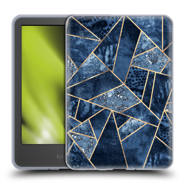 Elisabeth Fredriksson Stone Collection Blue Soft Gel Case for Amazon Kindle 11th Gen 6in 2022