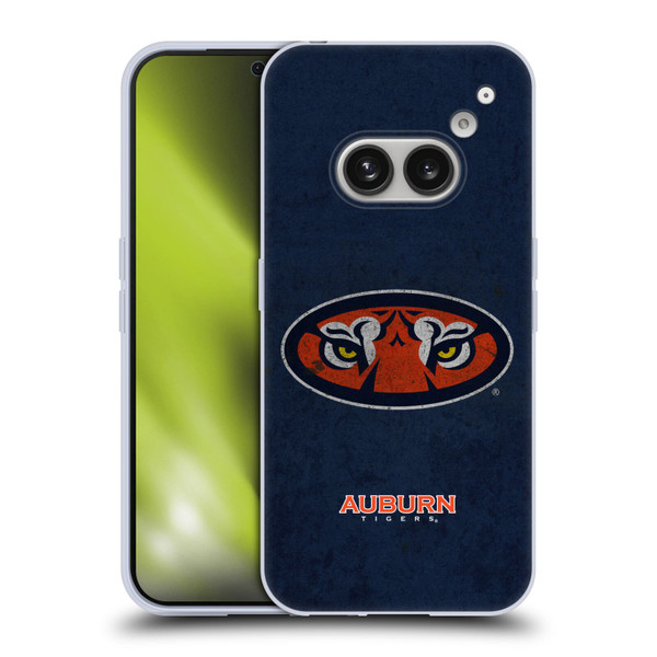 Auburn University AU Auburn University Distressed Look Soft Gel Case for Nothing Phone (2a)