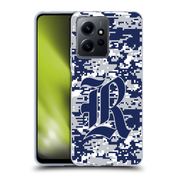 Rice University Rice University Digital Camouflage Soft Gel Case for Xiaomi Redmi Note 12 4G