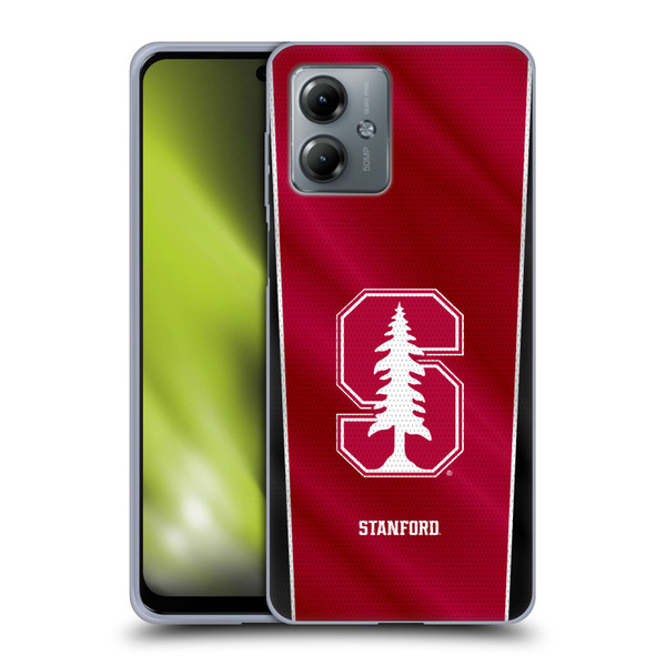 Stanford University The Farm Stanford University Banner Soft Gel Case for Motorola Moto G14