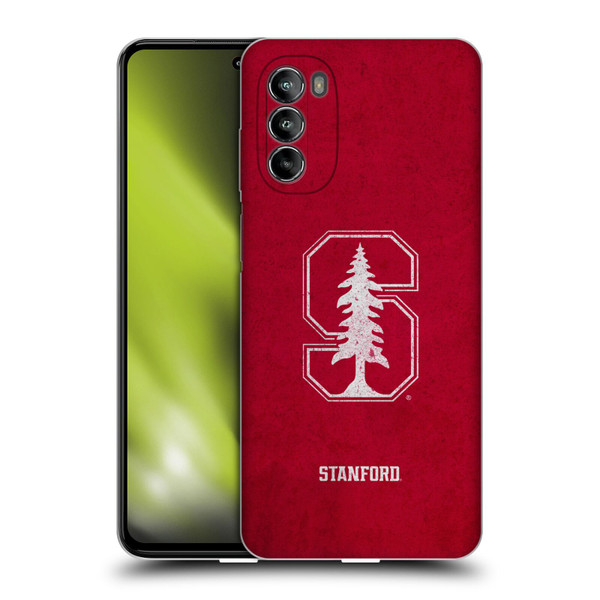 Stanford University The Farm Stanford University Distressed Look Soft Gel Case for Motorola Moto G82 5G