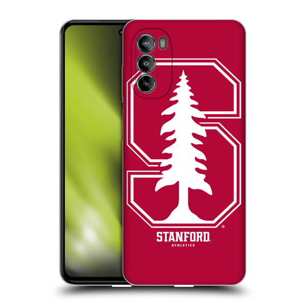 Stanford University The Farm Stanford University Oversized Icon Soft Gel Case for Motorola Moto G82 5G