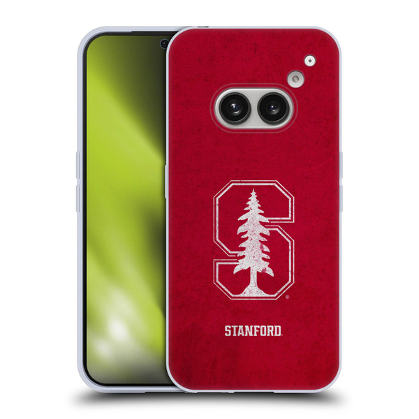 Stanford University The Farm Stanford University Distressed Look Soft Gel Case for Nothing Phone (2a)