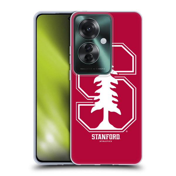 Stanford University The Farm Stanford University Oversized Icon Soft Gel Case for OPPO Reno11 F 5G / F25 Pro 5G