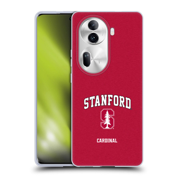 Stanford University The Farm Stanford University Campus Logotype Soft Gel Case for OPPO Reno11 Pro