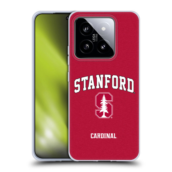 Stanford University The Farm Stanford University Campus Logotype Soft Gel Case for Xiaomi 14