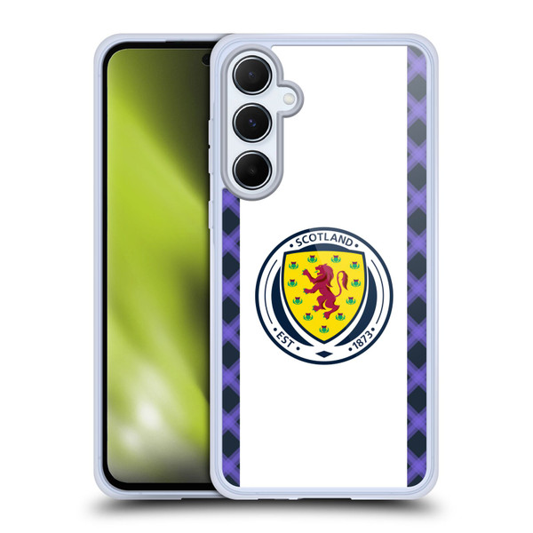 Scotland National Football Team 2022/23 Kits Away Soft Gel Case for Samsung Galaxy A55 5G