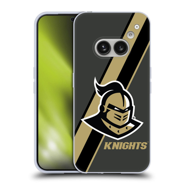 University Of Central Florida UCF University Of Central Florida Stripes Soft Gel Case for Nothing Phone (2a)