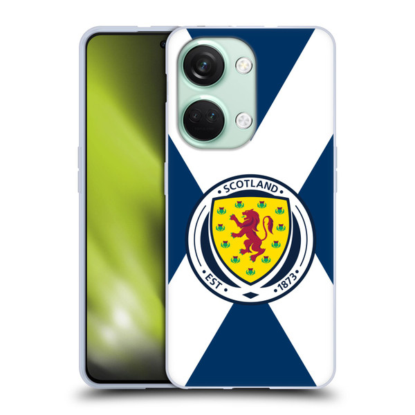 Scotland National Football Team Logo 2 Scotland Flag Soft Gel Case for OnePlus Nord 3 5G