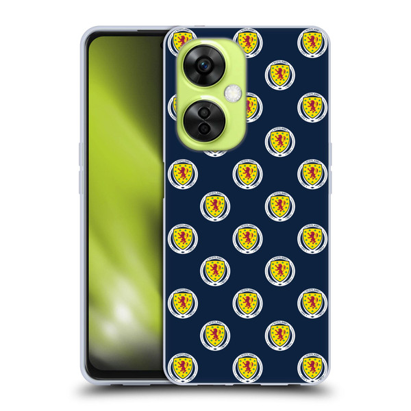 Scotland National Football Team Logo 2 Pattern Soft Gel Case for OnePlus Nord CE 3 Lite 5G