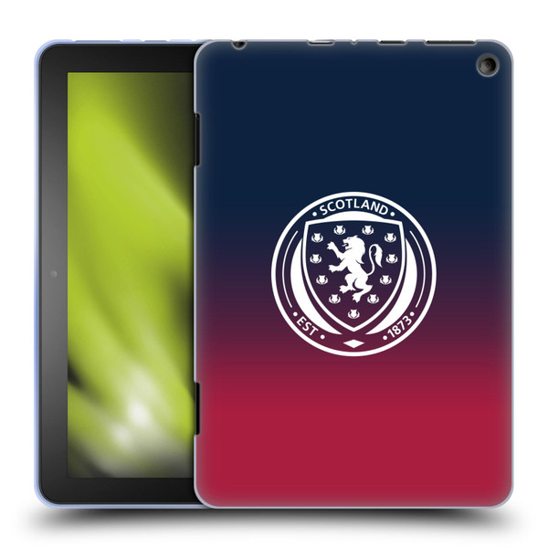 Scotland National Football Team Logo 2 Gradient Soft Gel Case for Amazon Fire HD 8/Fire HD 8 Plus 2020