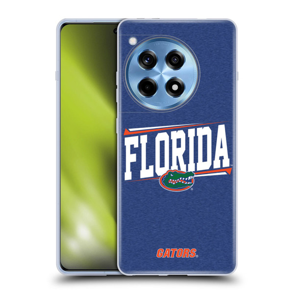 University Of Florida UF University Of Florida Double Bar Soft Gel Case for OnePlus 12R