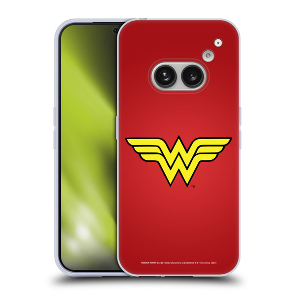 Wonder Woman DC Comics Logos Classic Soft Gel Case for Nothing Phone (2a)
