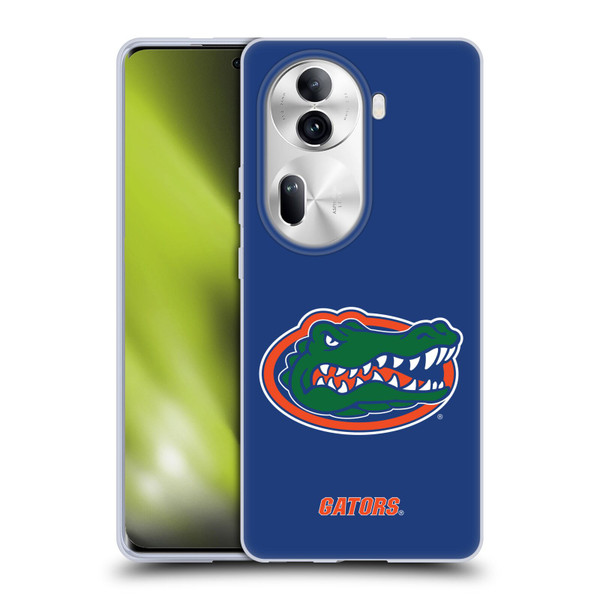 University Of Florida UF University Of Florida Plain Soft Gel Case for OPPO Reno11 Pro