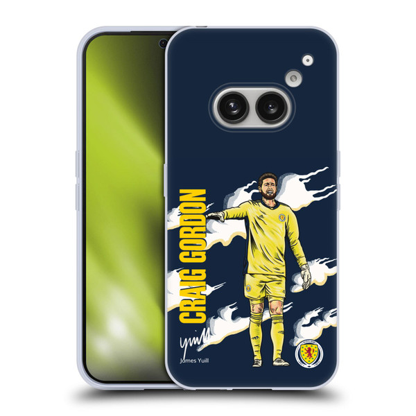 Scotland National Football Team Players Craig Gordon Soft Gel Case for Nothing Phone (2a)