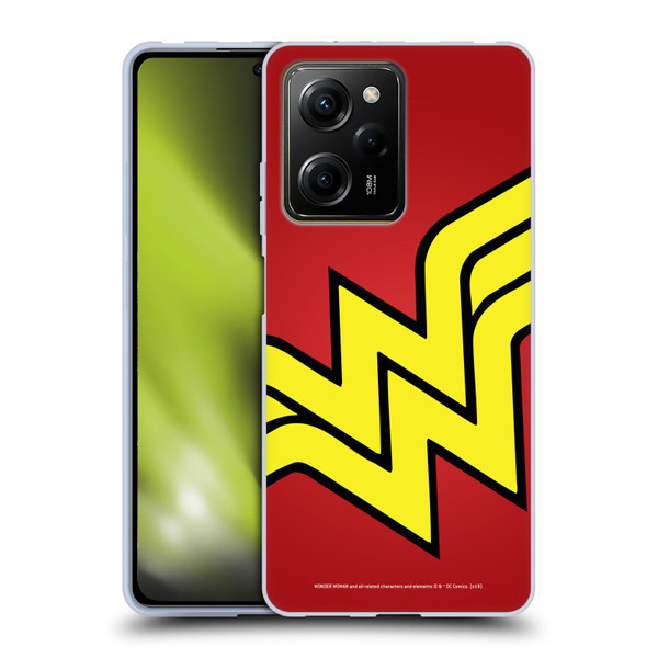 Wonder Woman DC Comics Logos Oversized Soft Gel Case for Xiaomi Redmi Note 12 Pro 5G