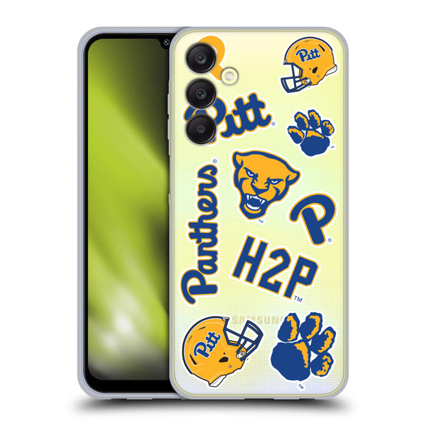 University Of Pittsburgh University of Pittsburgh Art Collage Soft Gel Case for Samsung Galaxy A25 5G