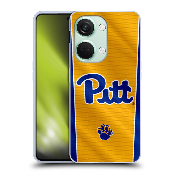 University Of Pittsburgh University Of Pittsburgh Banner Soft Gel Case for OnePlus Nord 3 5G