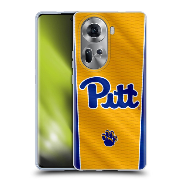 University Of Pittsburgh University Of Pittsburgh Banner Soft Gel Case for OPPO Reno11