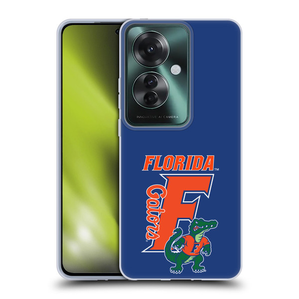University Of Florida UF University of Florida Art Loud And Proud Soft Gel Case for OPPO Reno11 F 5G / F25 Pro 5G
