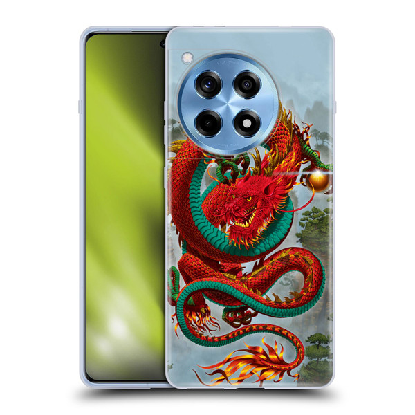 Vincent Hie Graphics Good Fortune Dragon Soft Gel Case for OnePlus 12R