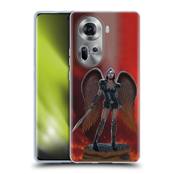 Vincent Hie Graphics Angel Of Vengeance Soft Gel Case for OPPO Reno11