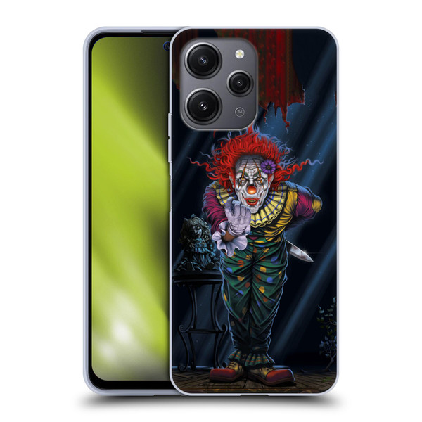 Vincent Hie Graphics Surprise Clown Soft Gel Case for Xiaomi Redmi 12