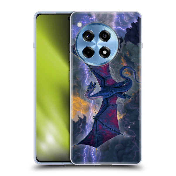 Vincent Hie Key Art Thunder Dragon Soft Gel Case for OnePlus 12R