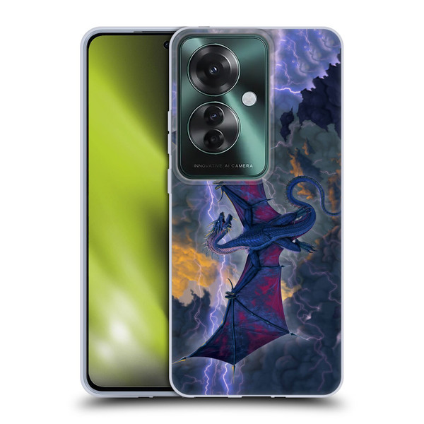 Vincent Hie Key Art Thunder Dragon Soft Gel Case for OPPO Reno11 F 5G / F25 Pro 5G