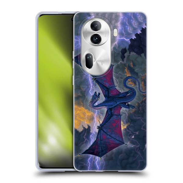 Vincent Hie Key Art Thunder Dragon Soft Gel Case for OPPO Reno11 Pro