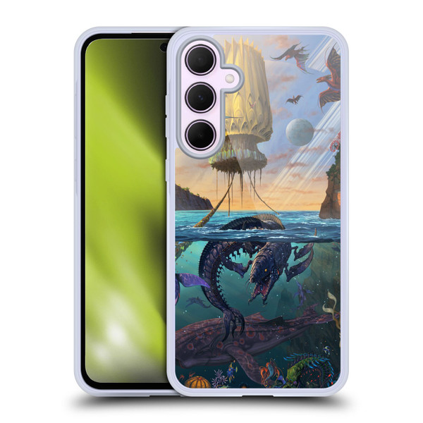 Vincent Hie Key Art Alien World Soft Gel Case for Samsung Galaxy A35 5G