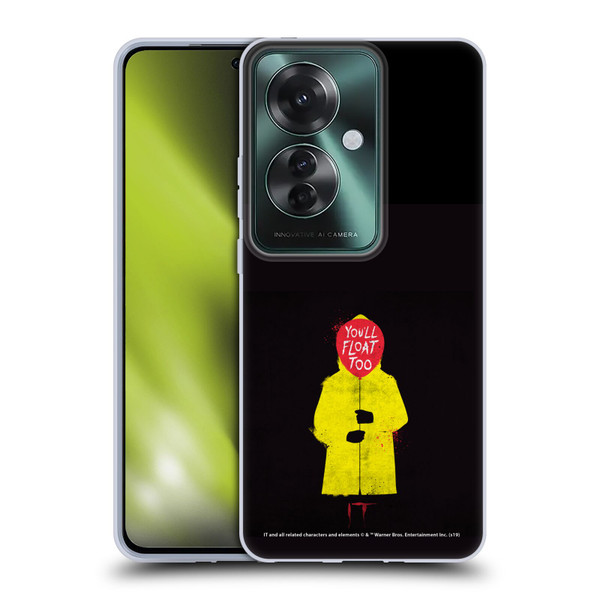 IT Movie Graphics You'll Float Too Soft Gel Case for OPPO Reno11 F 5G / F25 Pro 5G