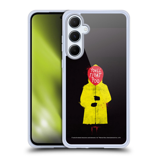IT Movie Graphics You'll Float Too Soft Gel Case for Samsung Galaxy A55 5G