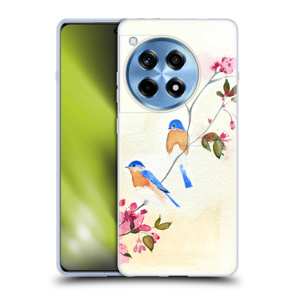 Mai Autumn Birds Blossoms Soft Gel Case for OnePlus 12R