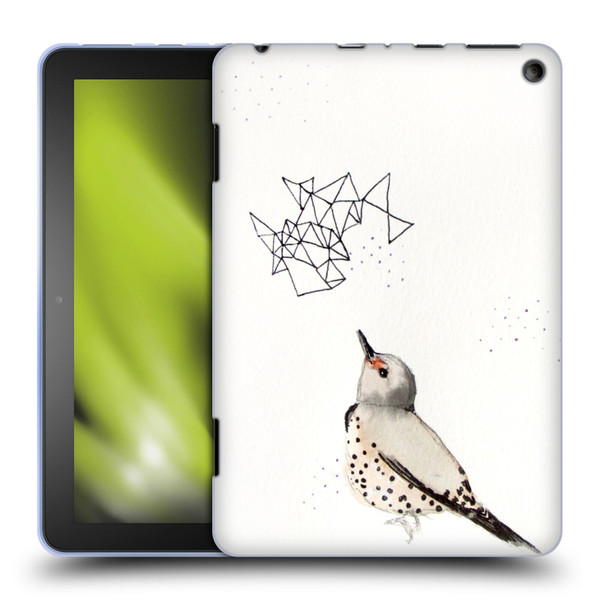 Mai Autumn Birds Northern Flicker Soft Gel Case for Amazon Fire HD 8/Fire HD 8 Plus 2020